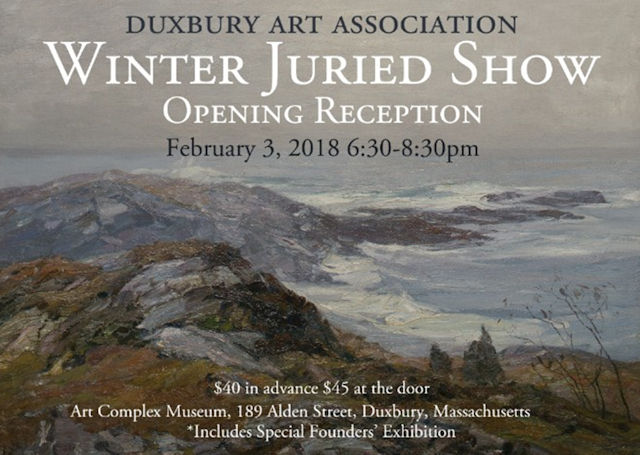 Duxbury Art Association, Winter Juried Show Duxbury Art Association, Winter Juried Show