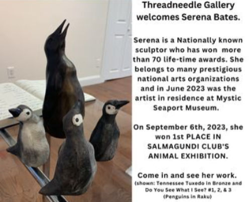 Threadneedle Gallery Welcomes Serena Bates